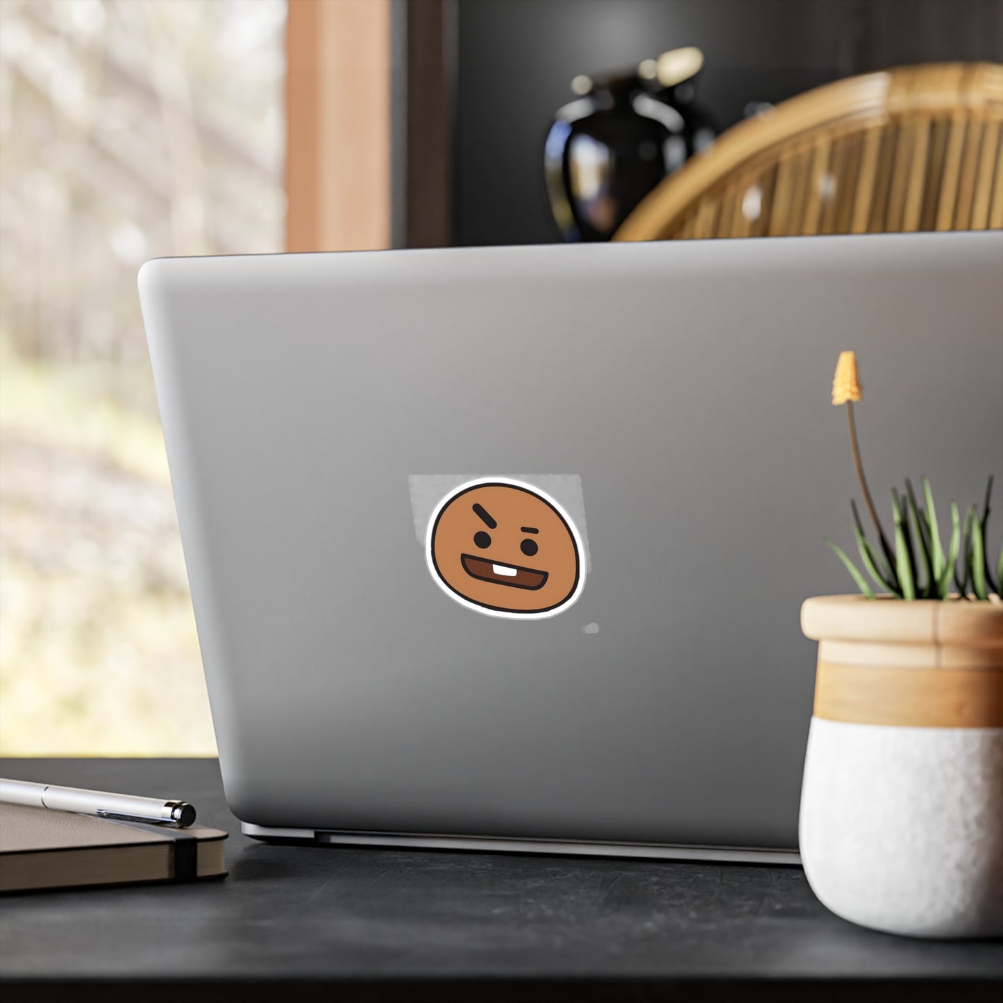 BTS BT21 Shooky - Suga Vinyl Decals, Fun Stickers - Water, UV and Scratch Resistant!