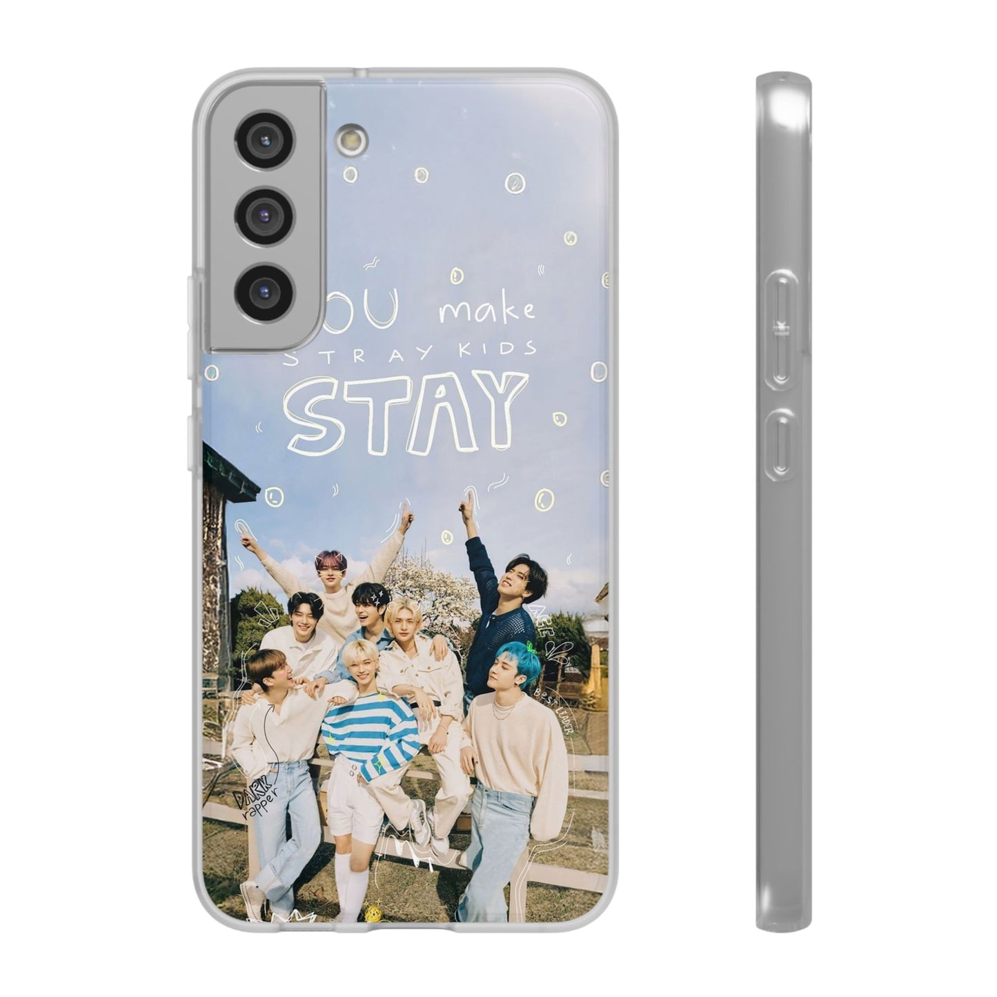 Stray Kids "You make Stray Kids Stay" Cell Phone Case - iPhone, Samsung and Custom Covers -  K-Pop Phone Covers, Gifts for Fans, Stylish Cell Phone Accessories