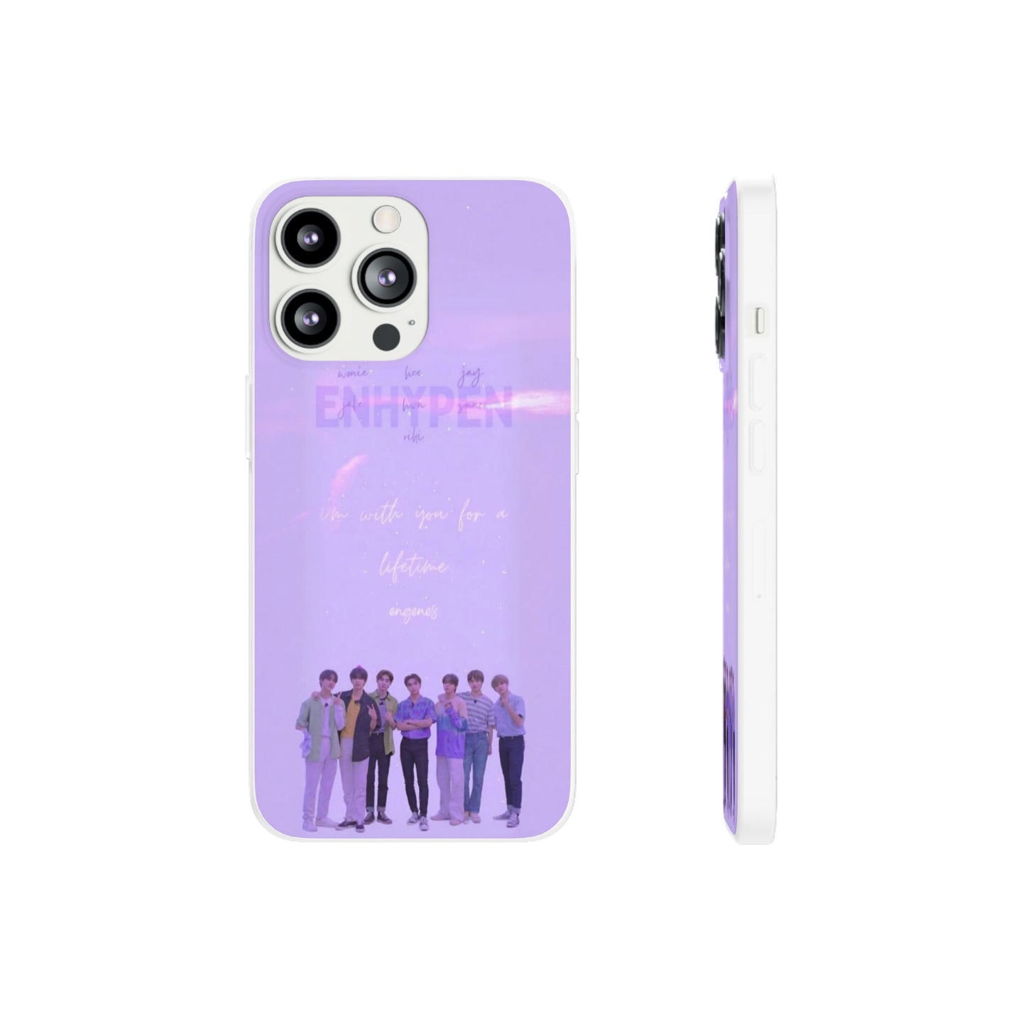 Enhypen Cell Phone Case - iPhone, Samsung and Custom Covers -  K-Pop Phone Covers, Gifts for Fans, Stylish Cell Phone Accessories