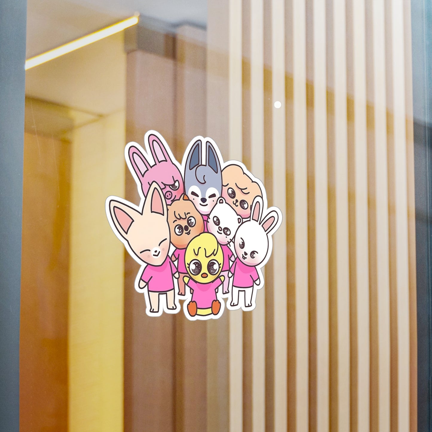 Stray Kids Skzoo Gang - All 8!  Stickers - Decals - Water & UV Proof!