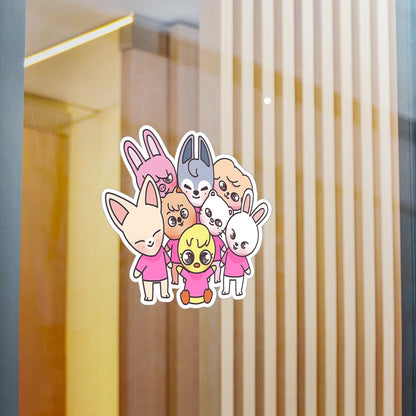 Stray Kids Skzoo Gang - All 8!  Stickers - Decals - Water & UV Proof!