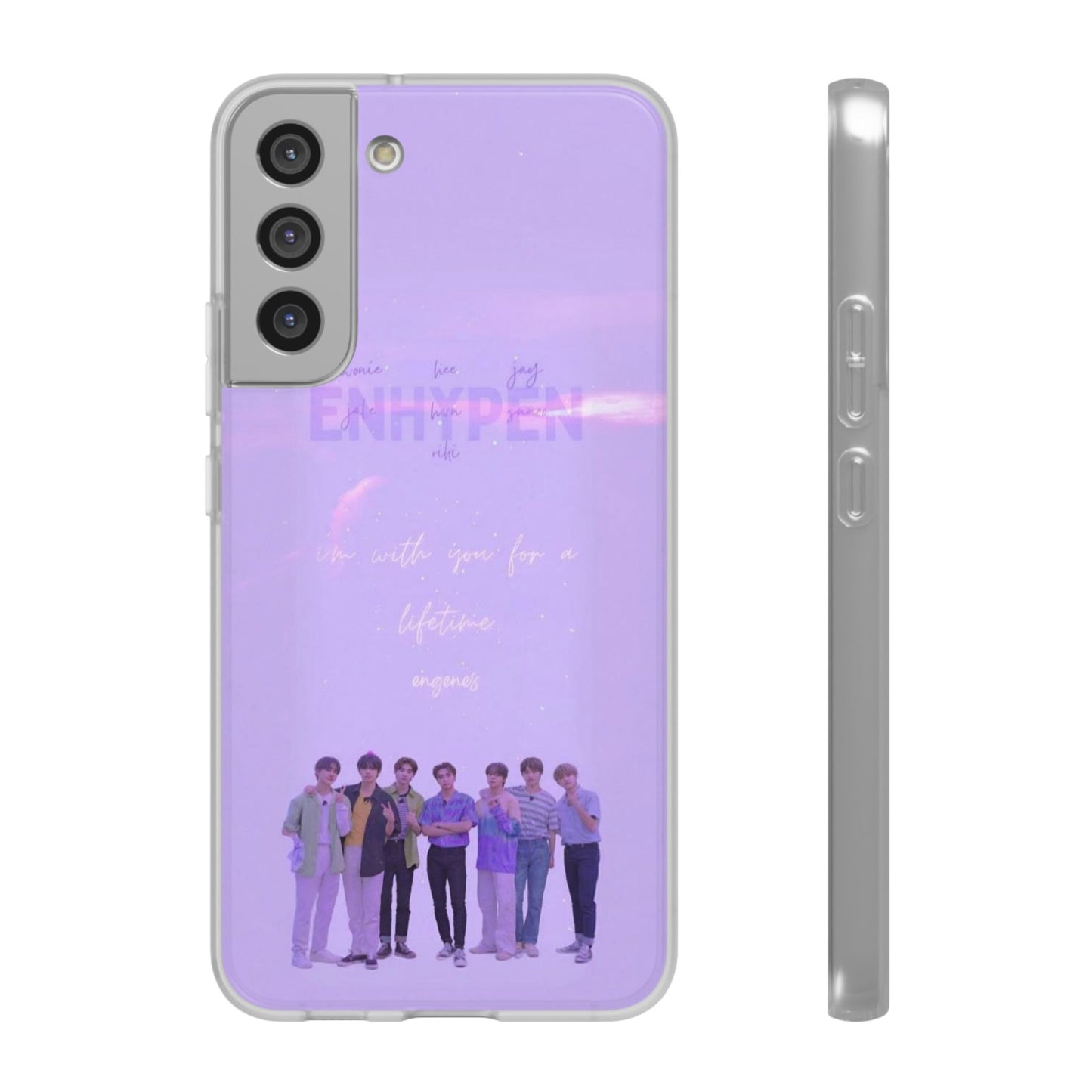 Enhypen Cell Phone Case - iPhone, Samsung and Custom Covers -  K-Pop Phone Covers, Gifts for Fans, Stylish Cell Phone Accessories