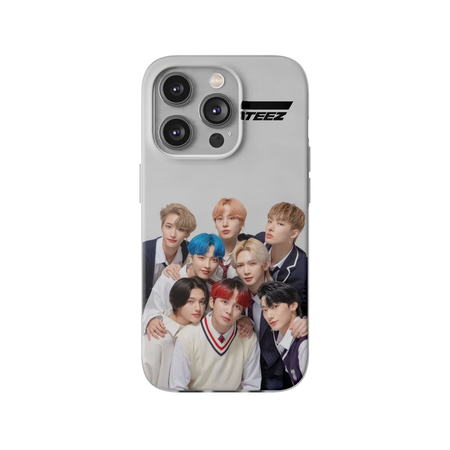 Ateez Cell Phone Case - iPhone, Samsung and Custom Covers -  K-Pop Phone Covers, Gifts for Carats, SVT Stylish Cell Phone Accessories