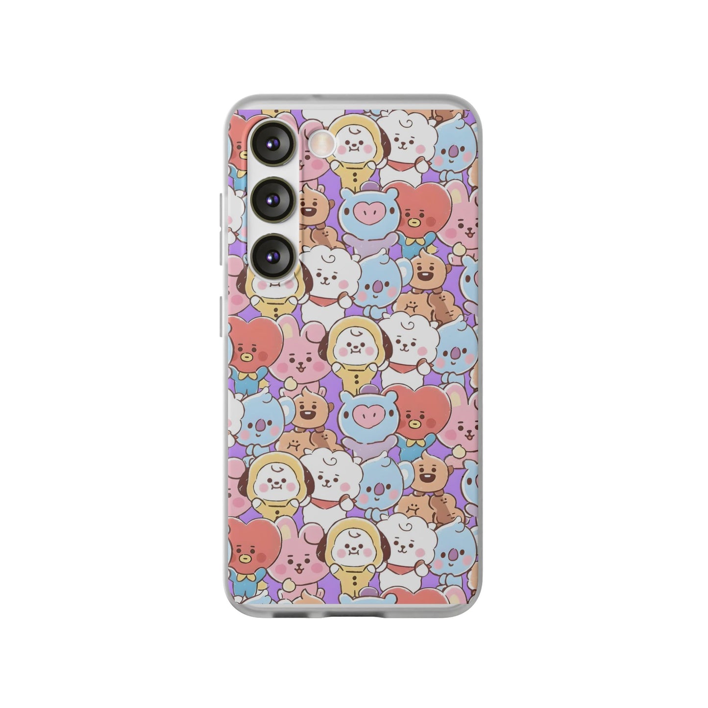 BTS Kawaii BT21 Cell Phone Case - iPhone, Samsung and Custom Covers -  K-Pop Phone Covers, Gifts for Fans, Stylish Cell Phone Accessories