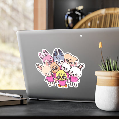 Stray Kids Skzoo Gang - All 8!  Stickers - Decals - Water & UV Proof!