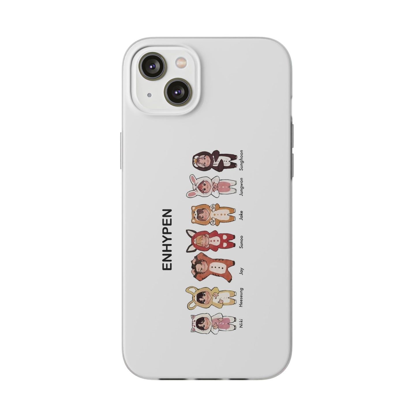 Enhypen Cell Phone Case - iPhone, Samsung and Custom Covers -  K-Pop Phone Covers, Gifts for Fans, Stylish Cell Phone Accessories