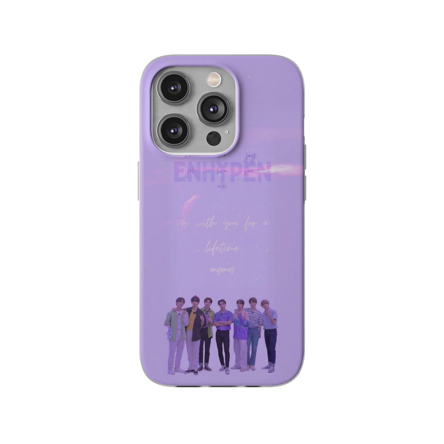 Enhypen Cell Phone Case - iPhone, Samsung and Custom Covers -  K-Pop Phone Covers, Gifts for Fans, Stylish Cell Phone Accessories