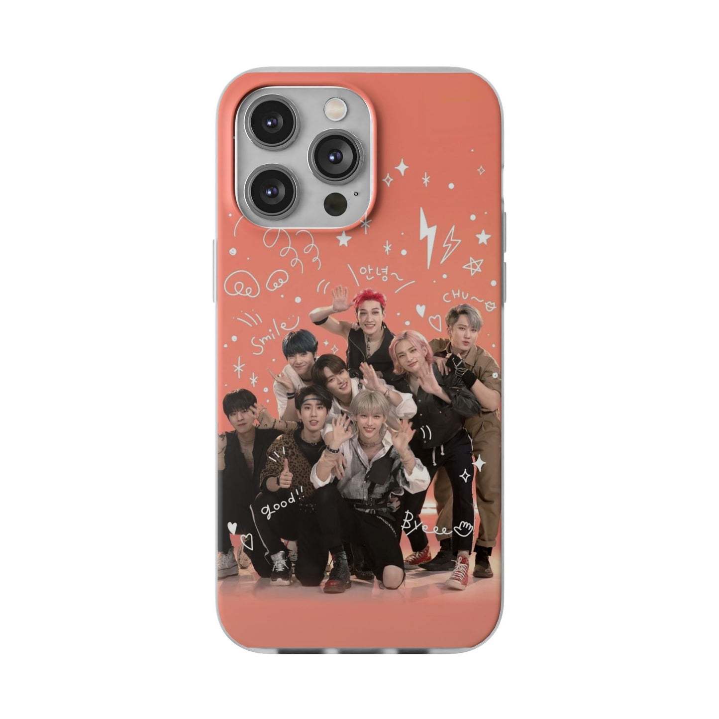 Stray Kids Fun & Cute Cell Phone Case - iPhone, Samsung and Custom Covers -  K-Pop Phone Covers, Gifts for Fans, Stylish Cell Phone Accessories