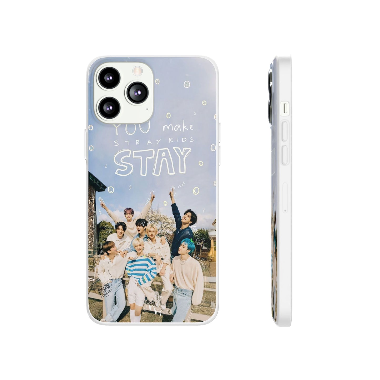 Stray Kids "You make Stray Kids Stay" Cell Phone Case - iPhone, Samsung and Custom Covers -  K-Pop Phone Covers, Gifts for Fans, Stylish Cell Phone Accessories