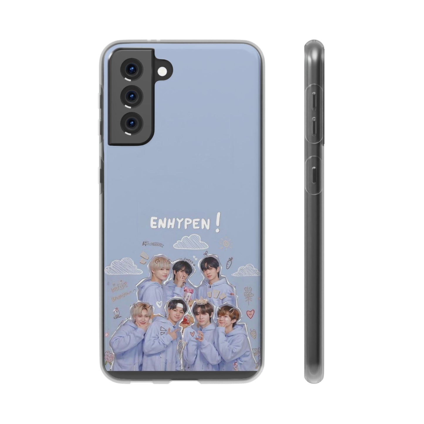Enhypen Cell Phone Case - iPhone, Samsung and Custom Covers -  K-Pop Phone Covers, Gifts for Fans, Stylish Cell Phone Accessories