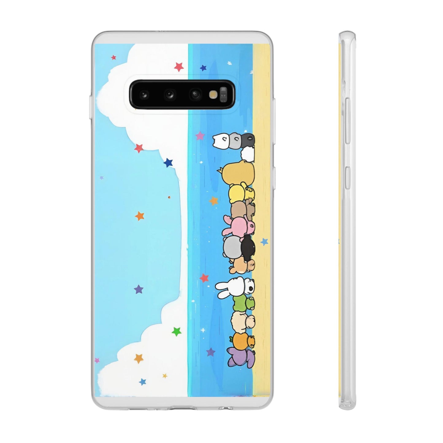 Seventeen Miniteen on the beach Cell Phone Case - iPhone, Samsung and Custom Covers -  K-Pop Phone Covers, Gifts for Carats, SVT Stylish Cell Phone Accessories