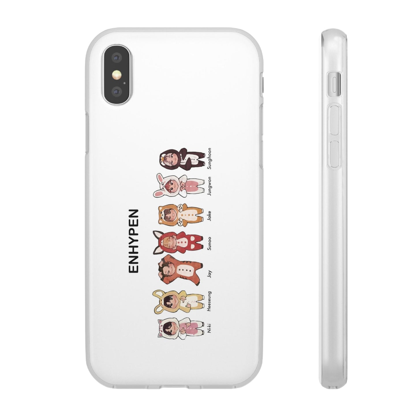 Enhypen Cell Phone Case - iPhone, Samsung and Custom Covers -  K-Pop Phone Covers, Gifts for Fans, Stylish Cell Phone Accessories