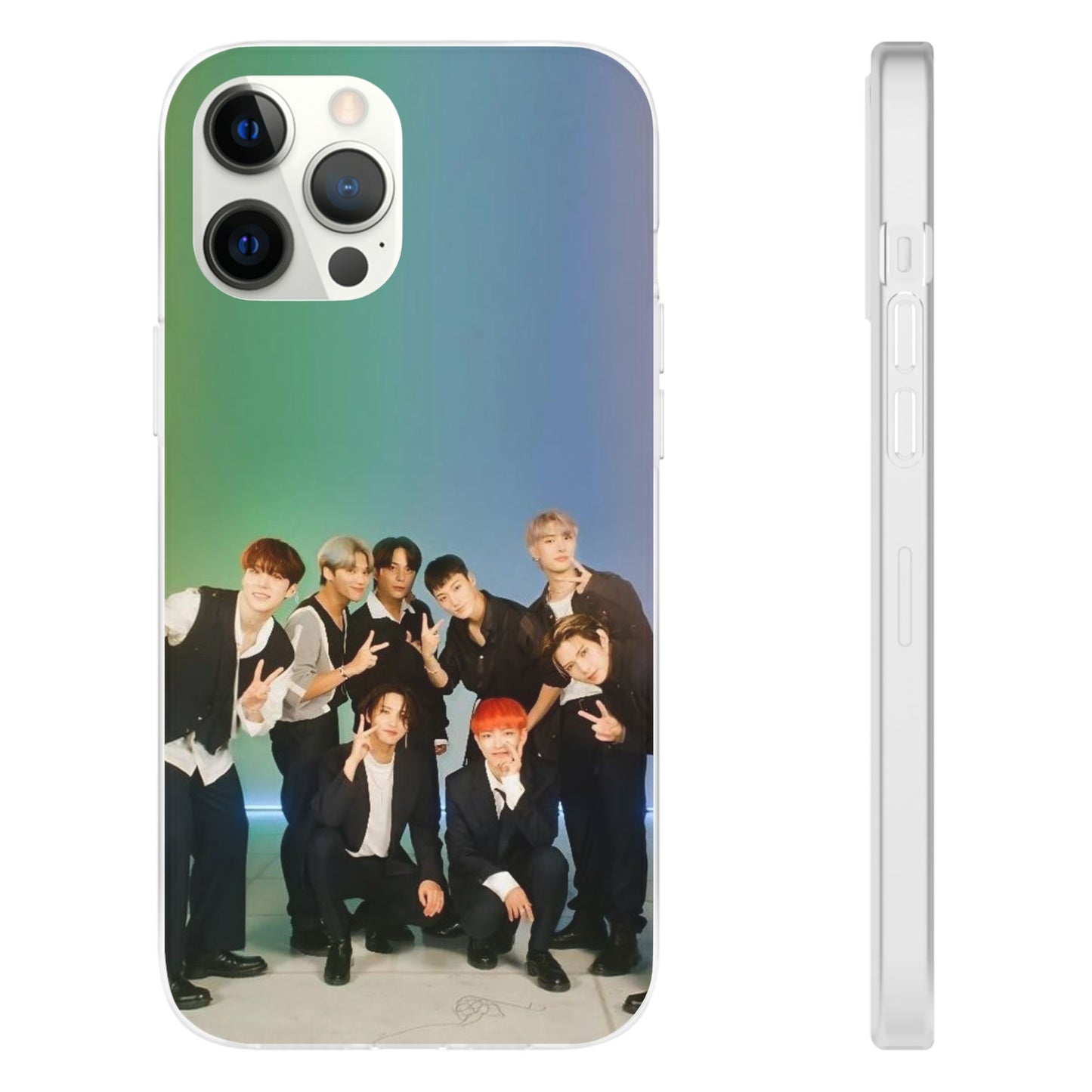 Ateez Cell Phone Case - iPhone, Samsung and Custom Covers -  K-Pop Phone Covers, Gifts for Carats, SVT Stylish Cell Phone Accessories