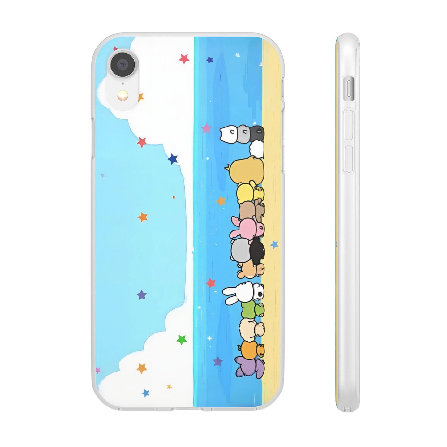 Seventeen Miniteen on the beach Cell Phone Case - iPhone, Samsung and Custom Covers -  K-Pop Phone Covers, Gifts for Carats, SVT Stylish Cell Phone Accessories
