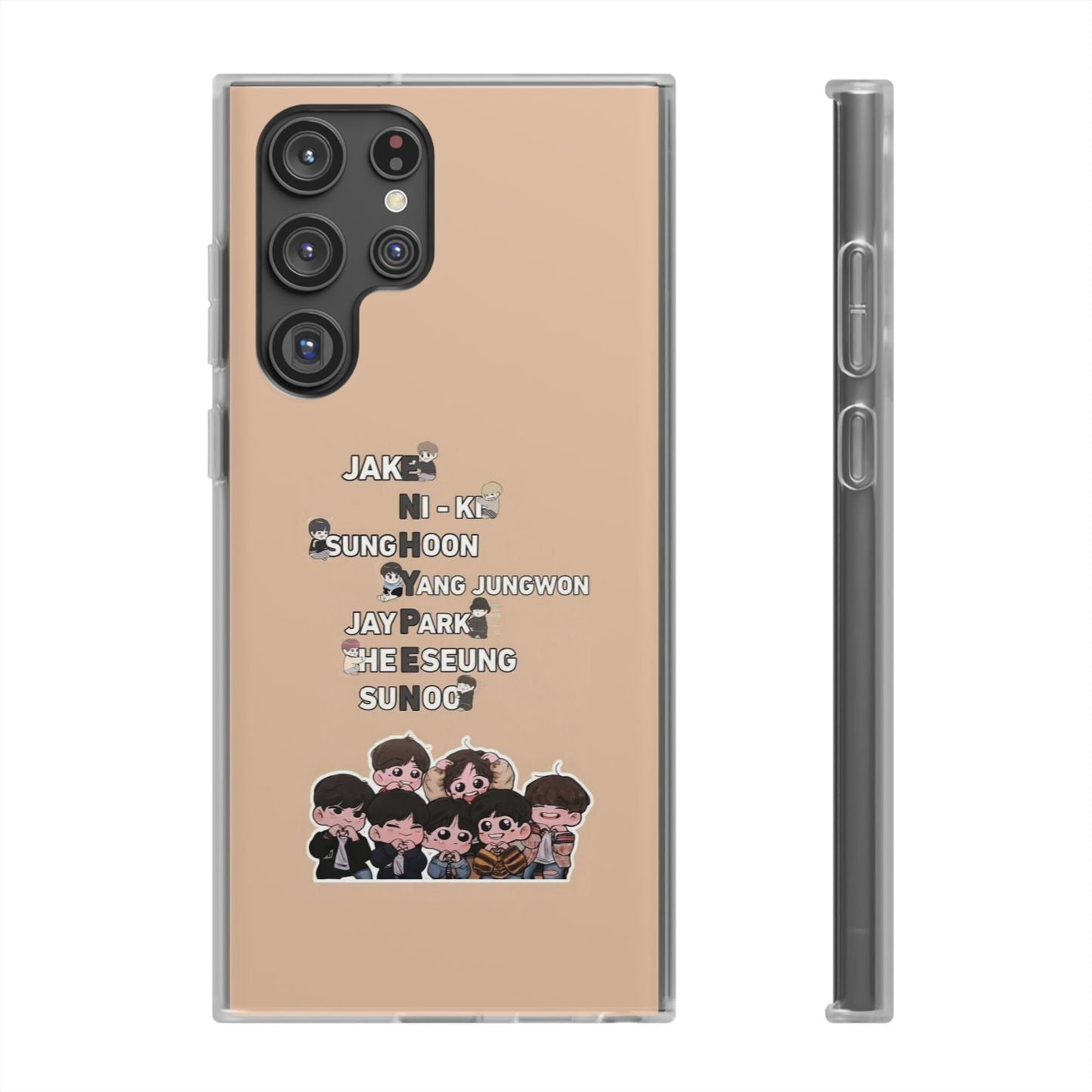 Enhypen Cell Phone Case - iPhone, Samsung and Custom Covers -  K-Pop Phone Covers, Gifts for Fans, Stylish Cell Phone Accessories