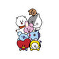 BTS -  BT21 Gang is all here! Vinyl Decals, Fun Stickers - Water, UV and Scratch Resistant!