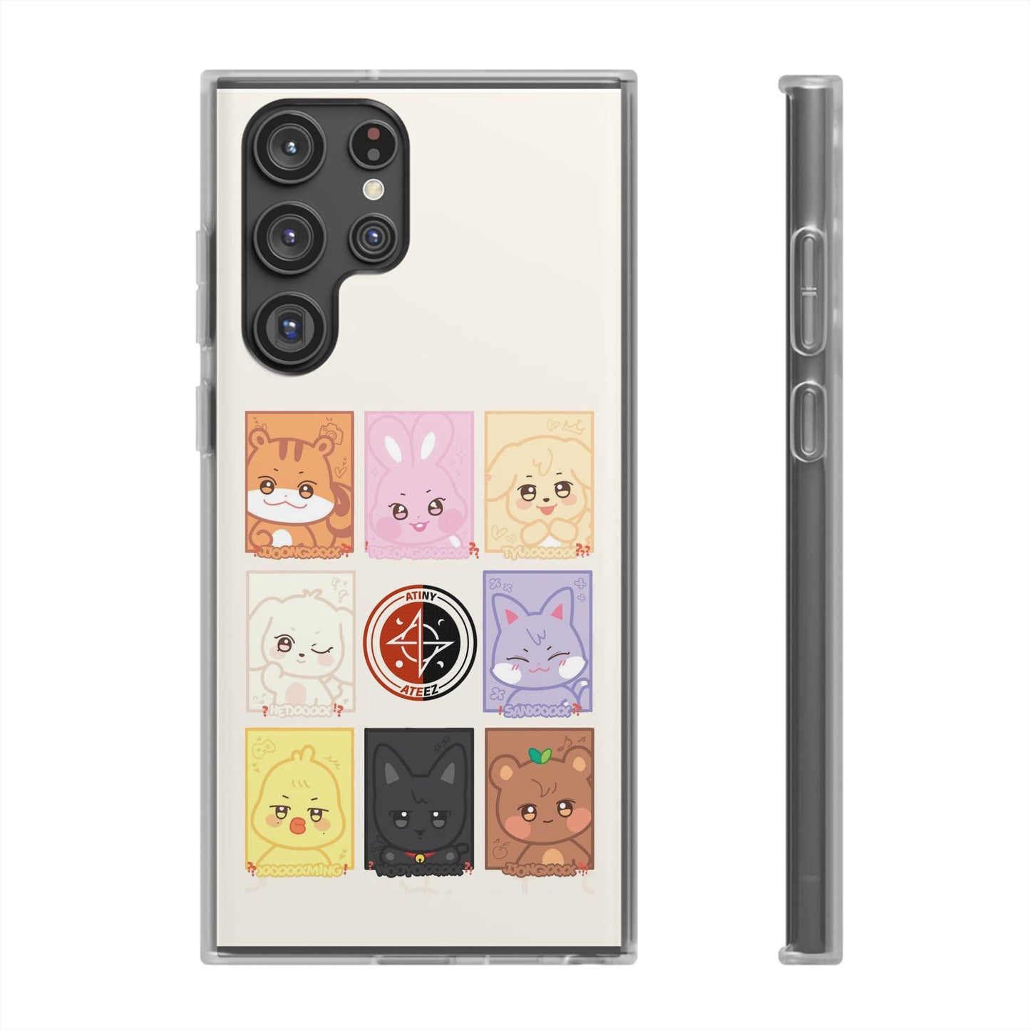 Ateez Atiny Cell Phone Case - iPhone, Samsung and Custom Covers -  K-Pop Phone Covers, Gifts for Carats, SVT Stylish Cell Phone Accessories