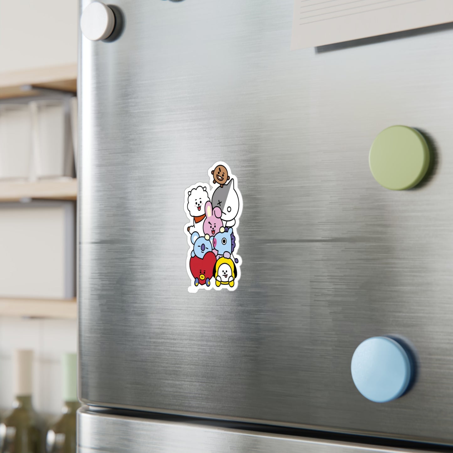 BTS -  BT21 Gang is all here! Vinyl Decals, Fun Stickers - Water, UV and Scratch Resistant!