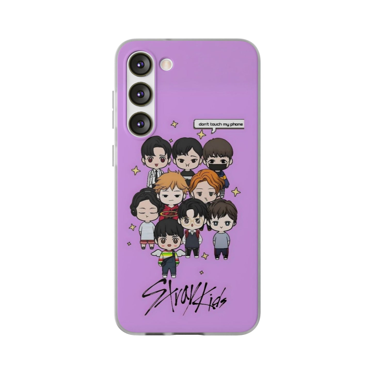 Stray Kids "Don't Touch My Phone" Cell Phone Case - iPhone, Samsung and Custom Covers -  K-Pop Phone Covers, Gifts for Fans, Stylish Cell Phone Accessories