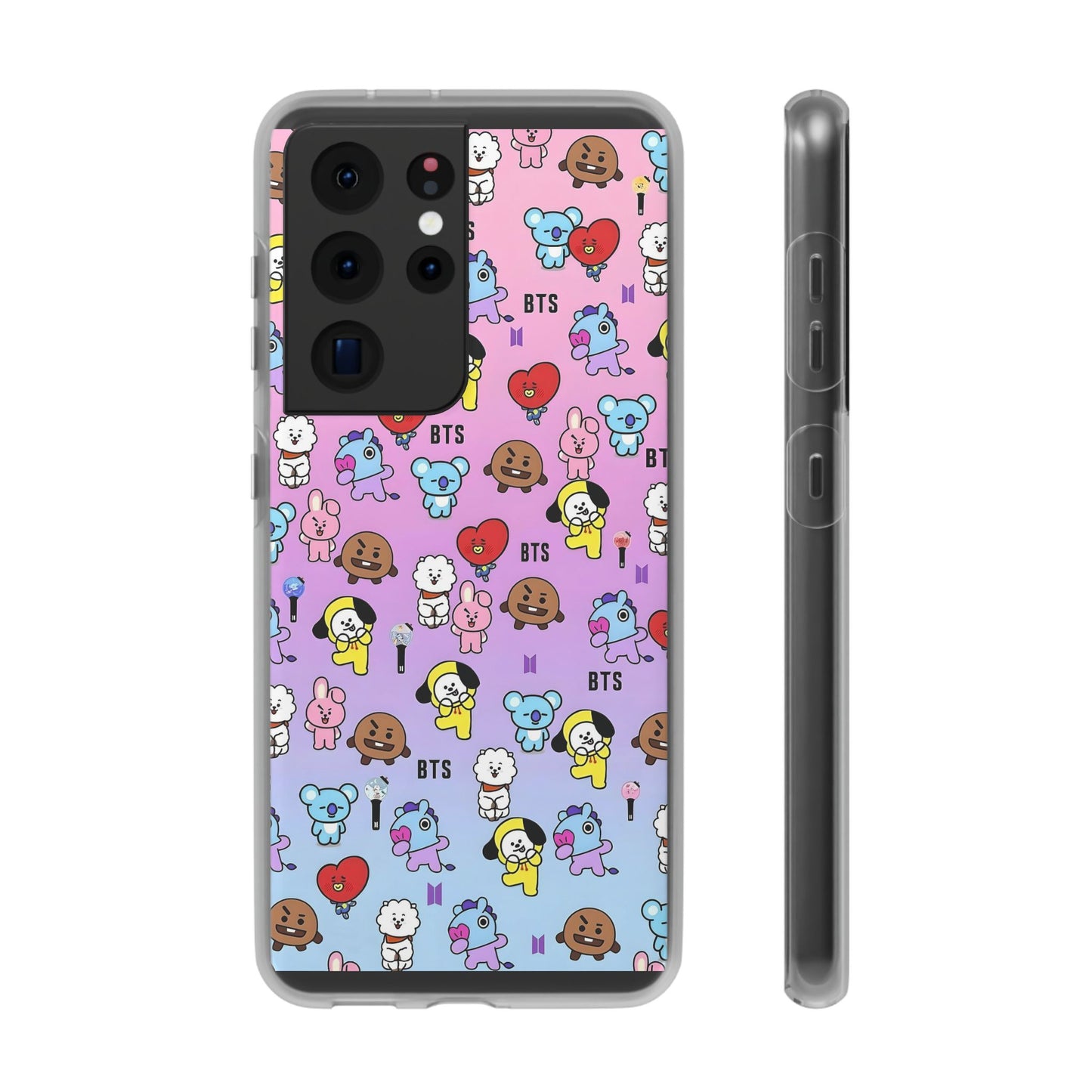 BTS BT21 Cell Phone Case - iPhone, Samsung and Custom Covers -  K-Pop Phone Covers, Gifts for Fans, Stylish Cell Phone Accessories