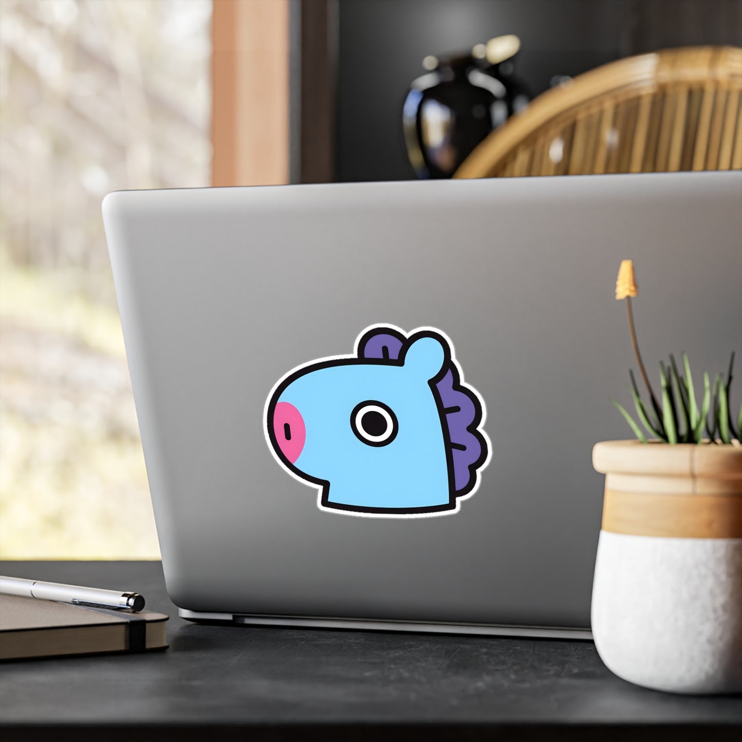 BTS BT21 Mang - JHope Vinyl Decals, Fun Stickers - Water, UV and Scratch Resistant!