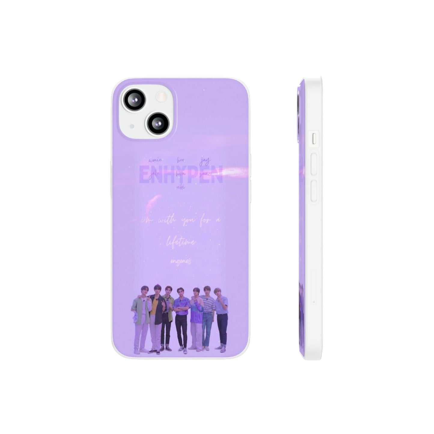 Enhypen Cell Phone Case - iPhone, Samsung and Custom Covers -  K-Pop Phone Covers, Gifts for Fans, Stylish Cell Phone Accessories
