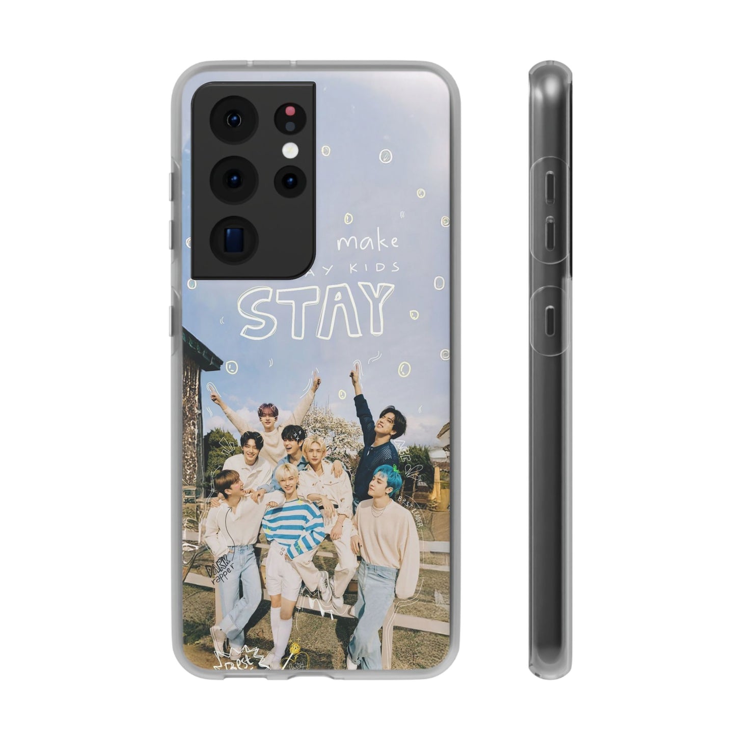 Stray Kids "You make Stray Kids Stay" Cell Phone Case - iPhone, Samsung and Custom Covers -  K-Pop Phone Covers, Gifts for Fans, Stylish Cell Phone Accessories