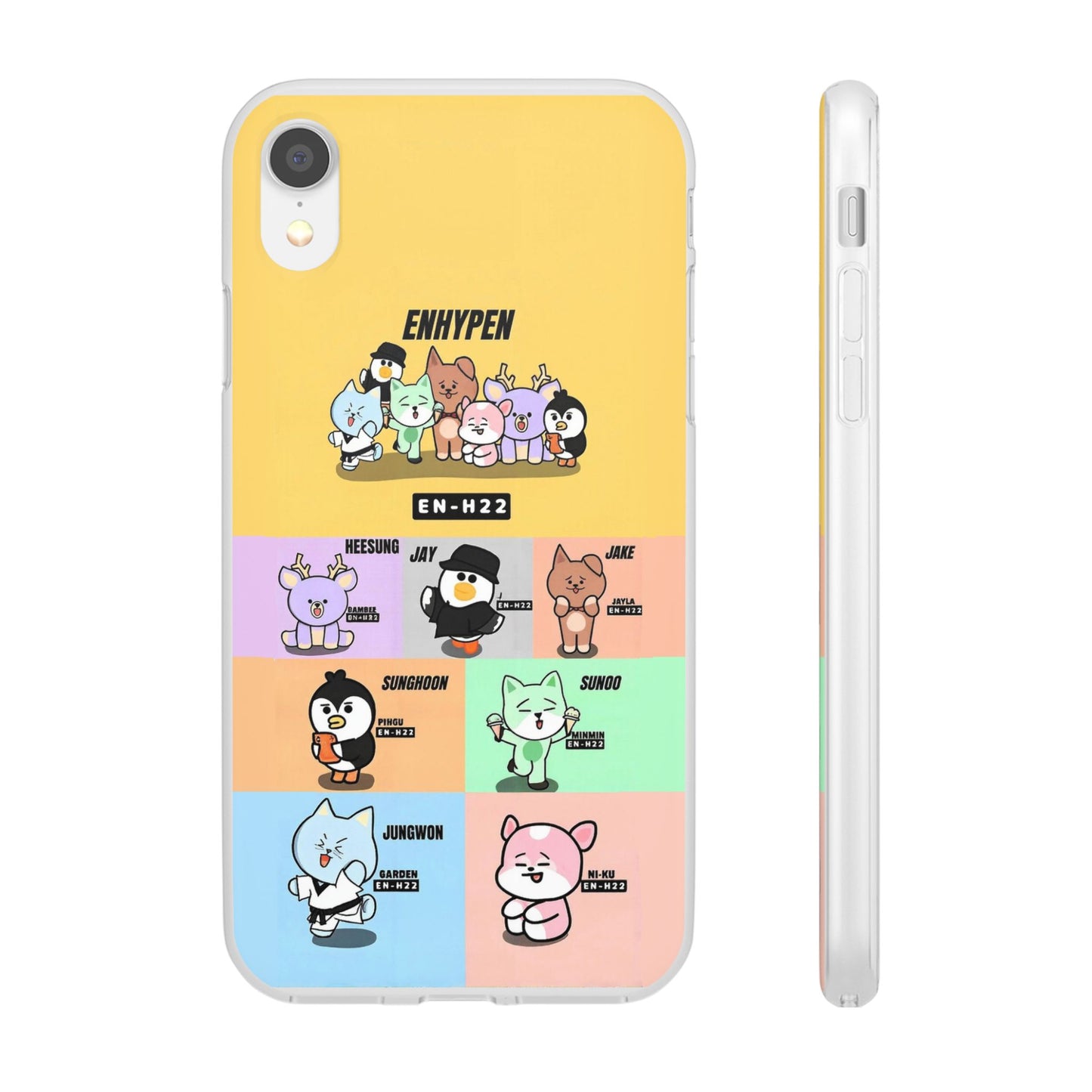Enhypen Cell Phone Case - iPhone, Samsung and Custom Covers -  K-Pop Phone Covers, Gifts for Fans, Stylish Cell Phone Accessories