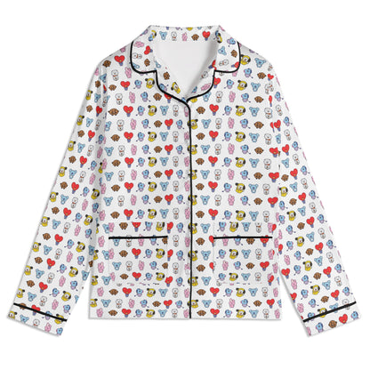 BT21 Unisex Long Sleeve Adult PJs - Immediate Shipping!  Size XL