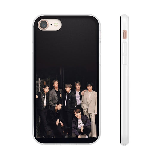 BTS OT7 Flexi Cell Phone Case - iPhone, Samsung and Custom Covers -  K-Pop Phone Covers, Gifts for Fans, Stylish Cell Phone Accessories