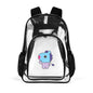 BTS BT21 Mang Clear Backpack 17 Inch PVC Transparent Bookbag