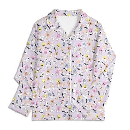 Stray Kids SKZOO Unisex Long Sleeve Adult PJs - Immediate shipping - Size XL