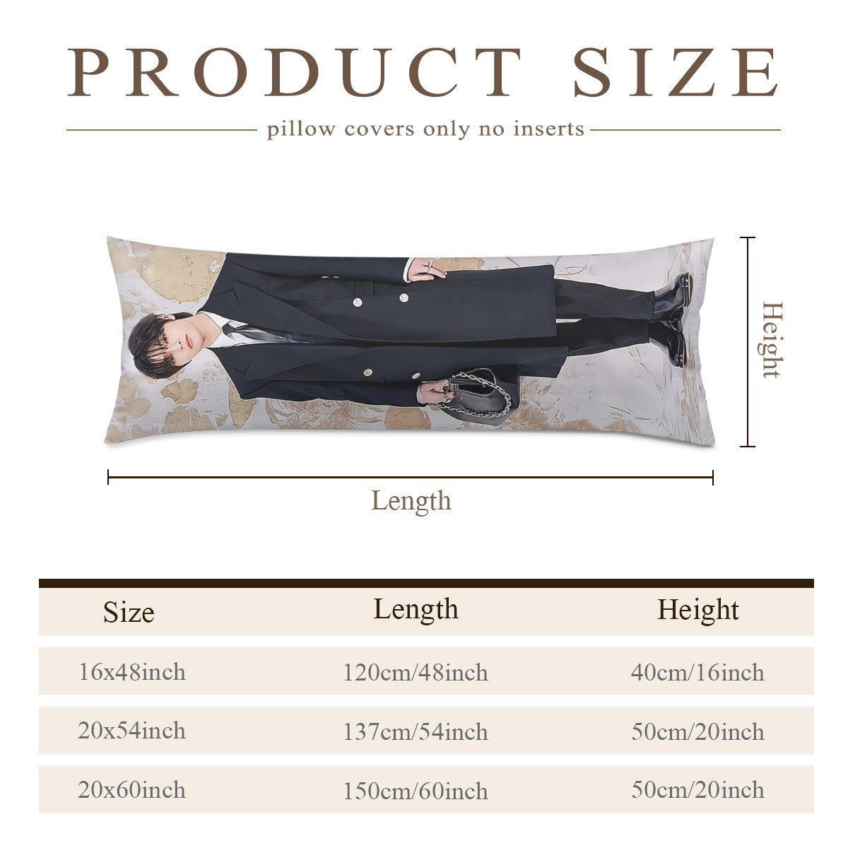 Stray Kids I.N  Full body pillow case - Double sided pillowcase - in 3 sizes! Stays Skzoo