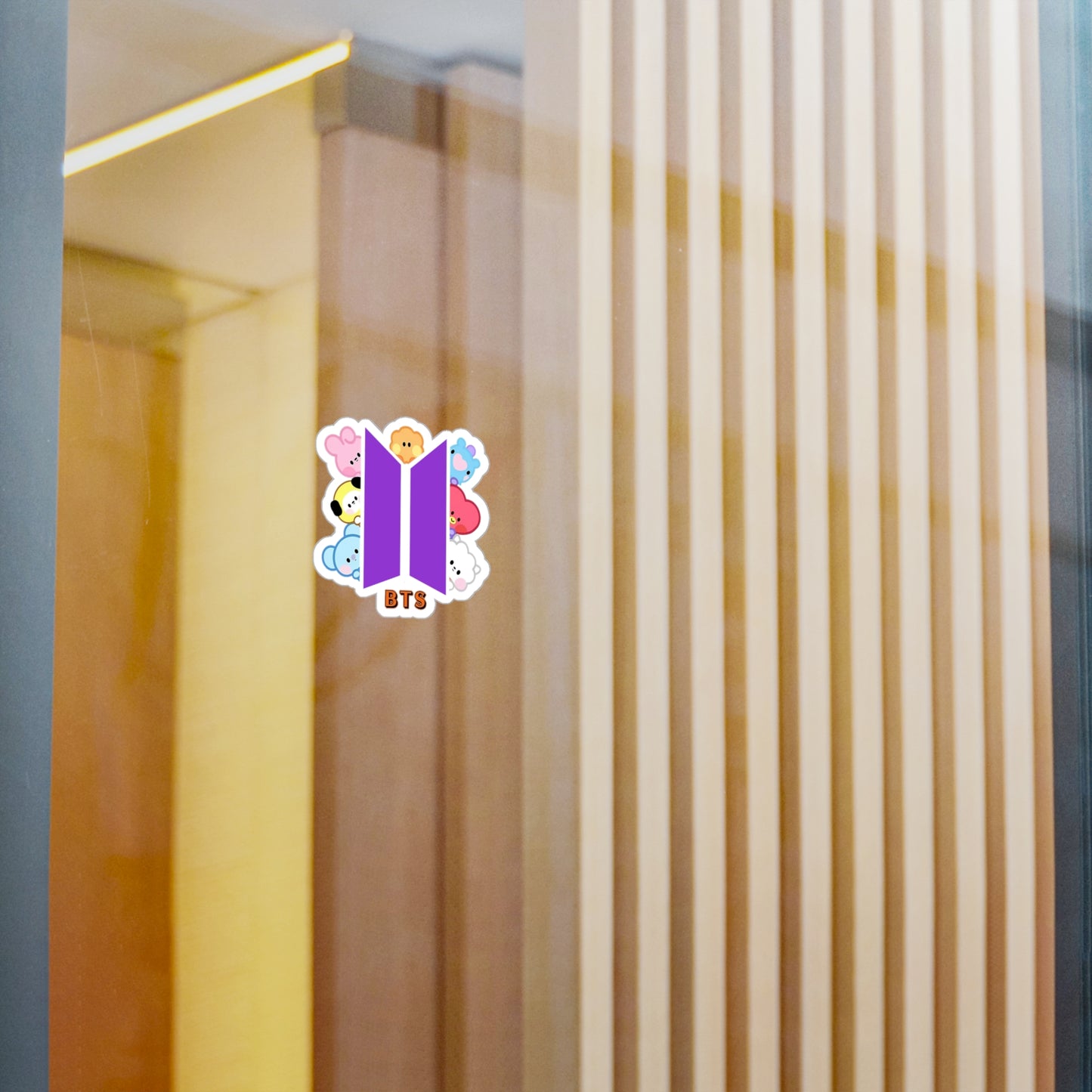 BTS - Baby BT21 Characters & Logo Vinyl Decals, Fun Stickers - Water, UV and Scratch Resistant!