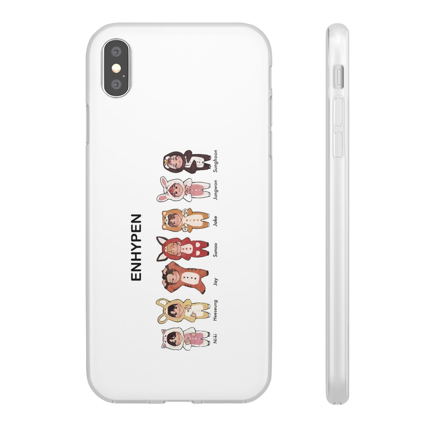 Enhypen Cell Phone Case - iPhone, Samsung and Custom Covers -  K-Pop Phone Covers, Gifts for Fans, Stylish Cell Phone Accessories