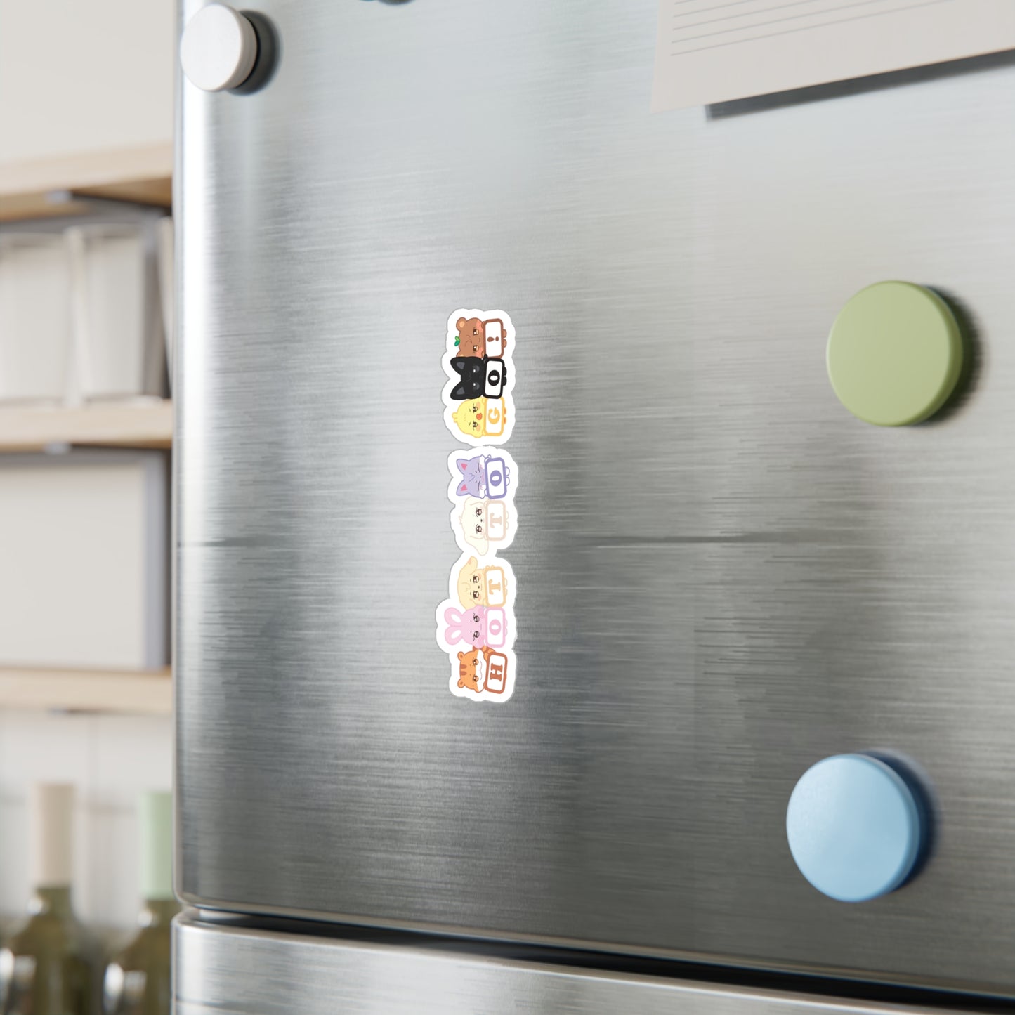 Ateez  Aniteez Hot To Go! ATINY Vinyl Decals, Fun Stickers - Water, UV and Scratch Resistant!