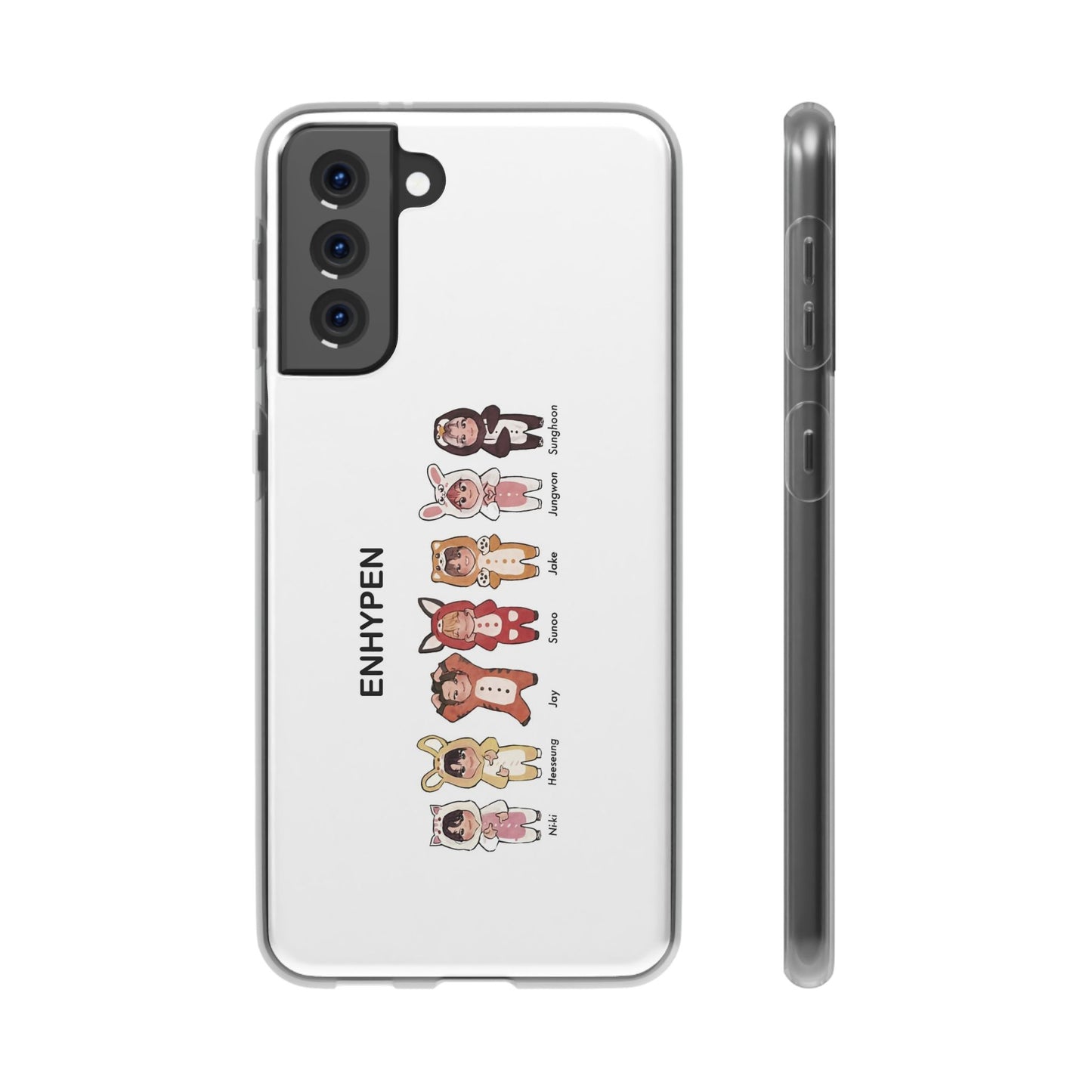 Enhypen Cell Phone Case - iPhone, Samsung and Custom Covers -  K-Pop Phone Covers, Gifts for Fans, Stylish Cell Phone Accessories