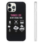 BTS Things I do in my spare time - B/W Cell Phone Case - iPhone, Samsung and Custom Covers -  K-Pop Phone Covers, Gifts for Fans, Stylish Cell Phone Accessories