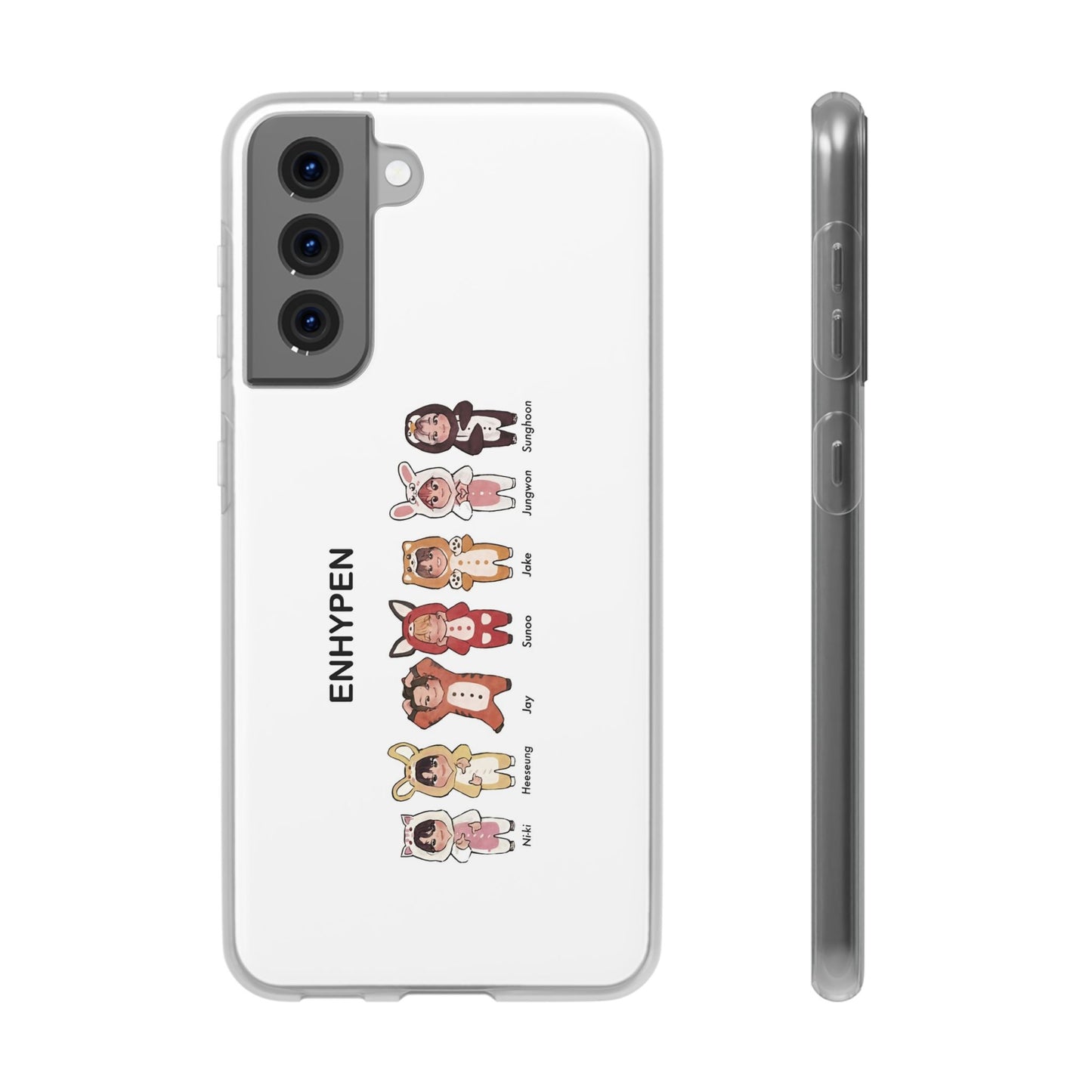 Enhypen Cell Phone Case - iPhone, Samsung and Custom Covers -  K-Pop Phone Covers, Gifts for Fans, Stylish Cell Phone Accessories