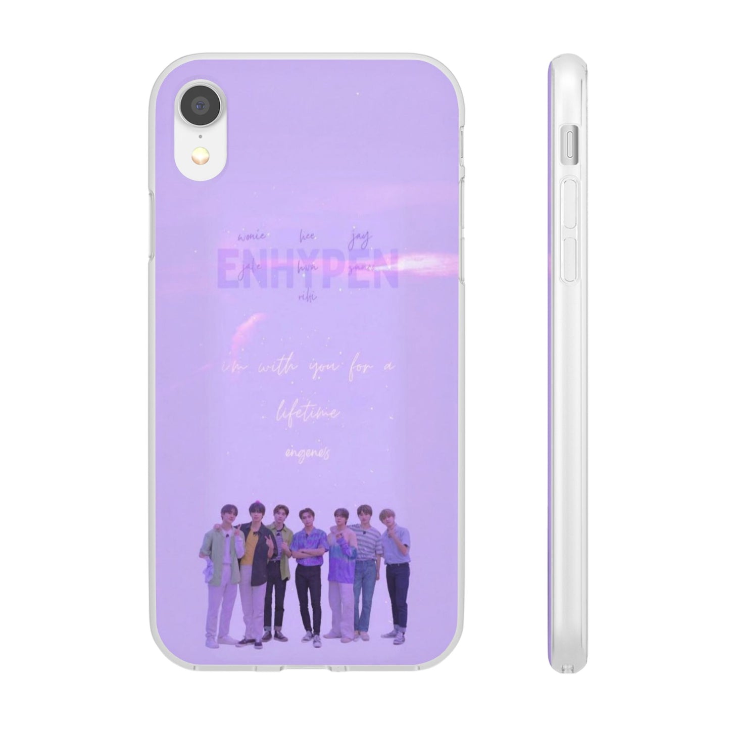 Enhypen Cell Phone Case - iPhone, Samsung and Custom Covers -  K-Pop Phone Covers, Gifts for Fans, Stylish Cell Phone Accessories
