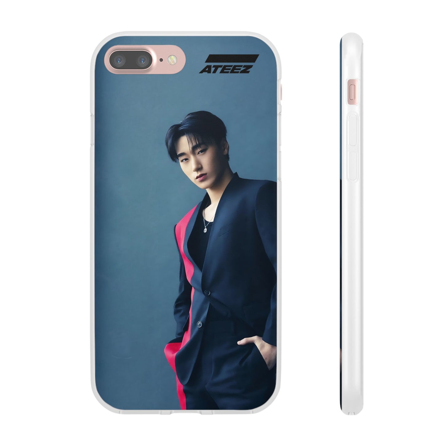 Ateez San Cell Phone Case - iPhone, Samsung and Custom Covers -  K-Pop Phone Covers, Gifts for Carats, SVT Stylish Cell Phone Accessories