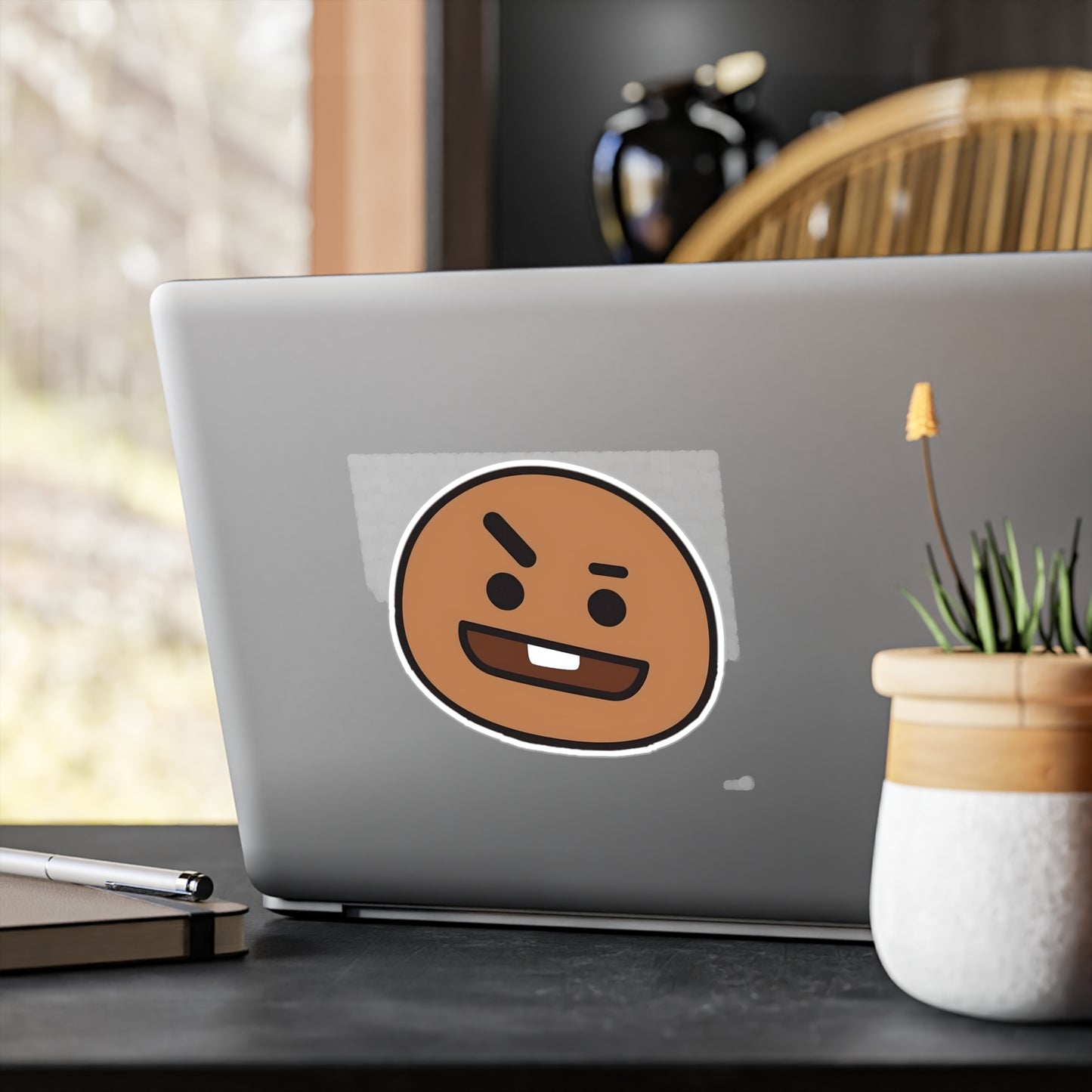 BTS BT21 Shooky - Suga Vinyl Decals, Fun Stickers - Water, UV and Scratch Resistant!