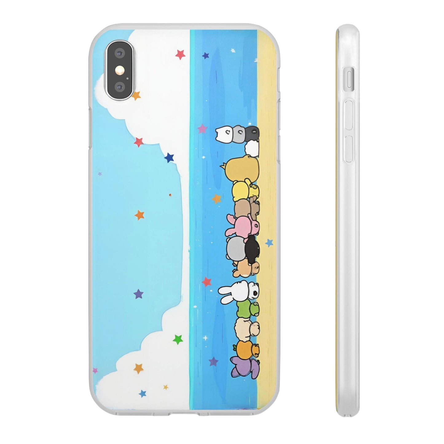 Seventeen Miniteen on the beach Cell Phone Case - iPhone, Samsung and Custom Covers -  K-Pop Phone Covers, Gifts for Carats, SVT Stylish Cell Phone Accessories