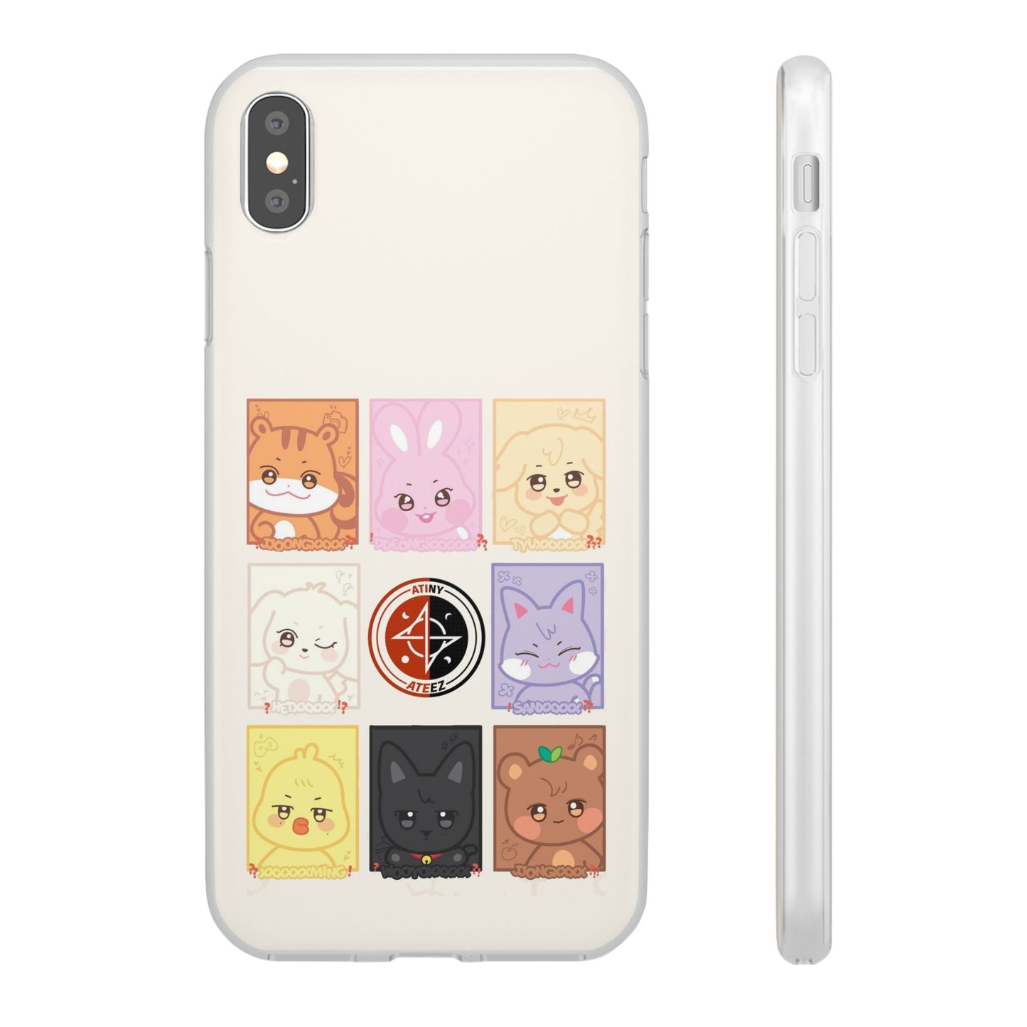 Ateez Atiny Cell Phone Case - iPhone, Samsung and Custom Covers -  K-Pop Phone Covers, Gifts for Carats, SVT Stylish Cell Phone Accessories