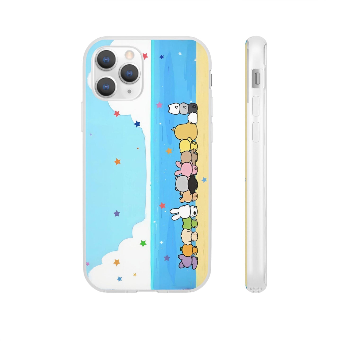 Seventeen Miniteen on the beach Cell Phone Case - iPhone, Samsung and Custom Covers -  K-Pop Phone Covers, Gifts for Carats, SVT Stylish Cell Phone Accessories