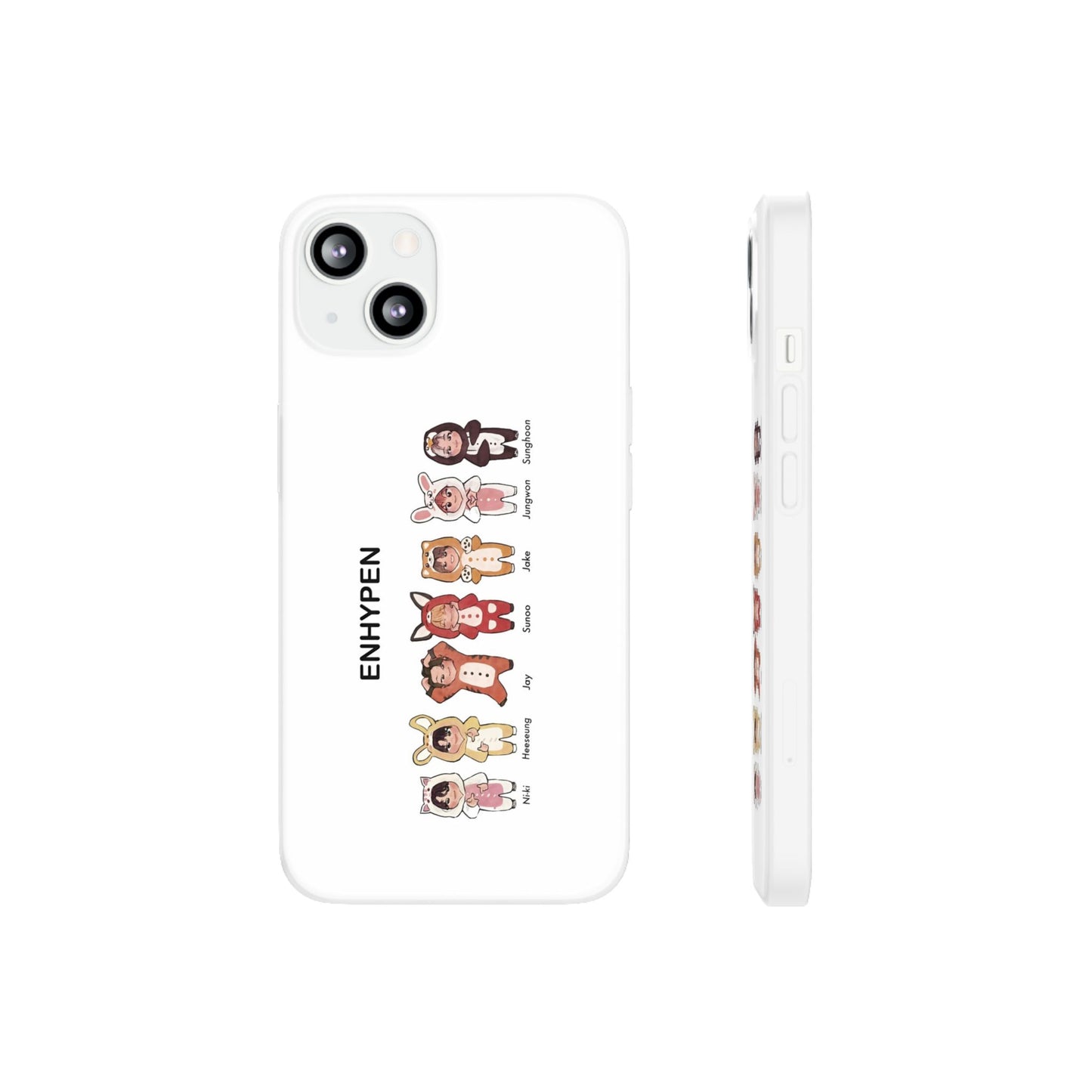 Enhypen Cell Phone Case - iPhone, Samsung and Custom Covers -  K-Pop Phone Covers, Gifts for Fans, Stylish Cell Phone Accessories
