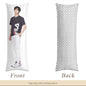 BTS Jin Body Pillow Case - 3 Sizes - BTS Jin full size pillow case - BTS World Wide Handsome double sided pillowcase