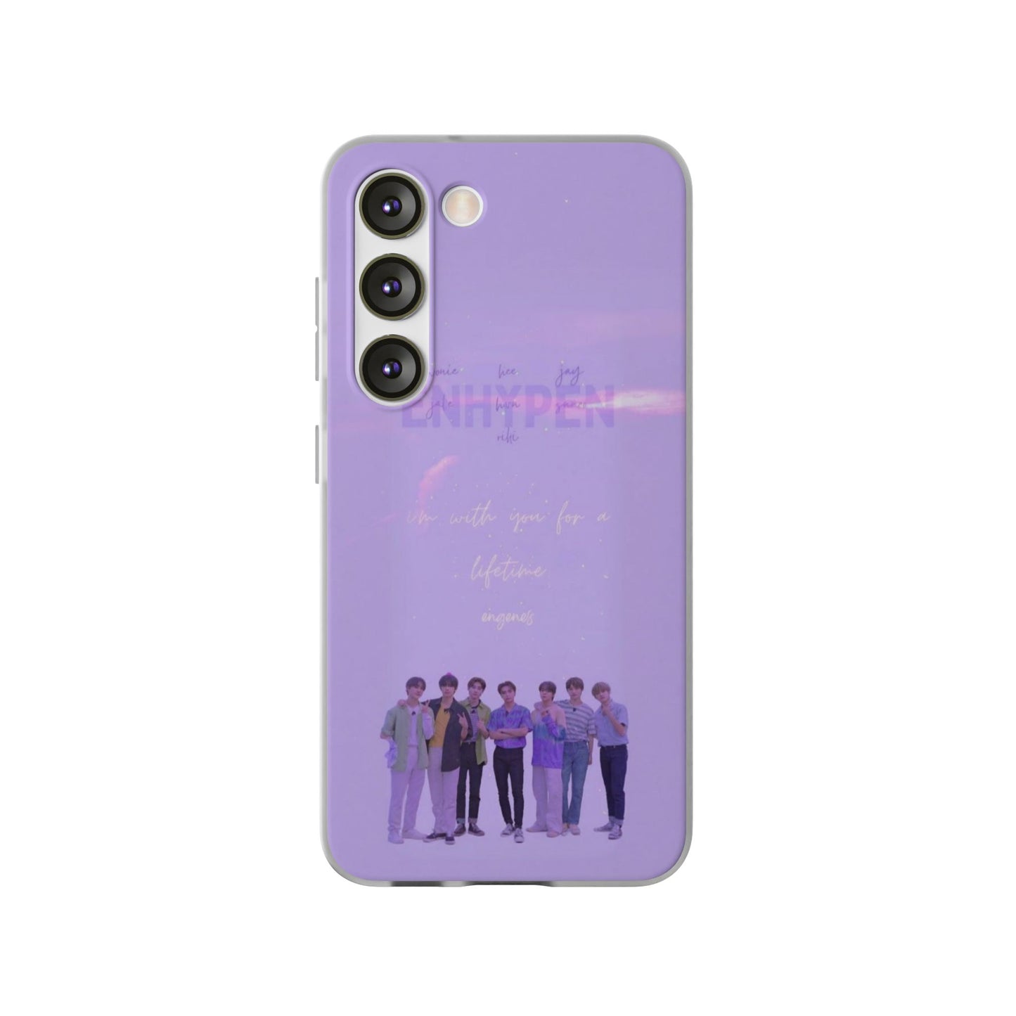 Enhypen Cell Phone Case - iPhone, Samsung and Custom Covers -  K-Pop Phone Covers, Gifts for Fans, Stylish Cell Phone Accessories