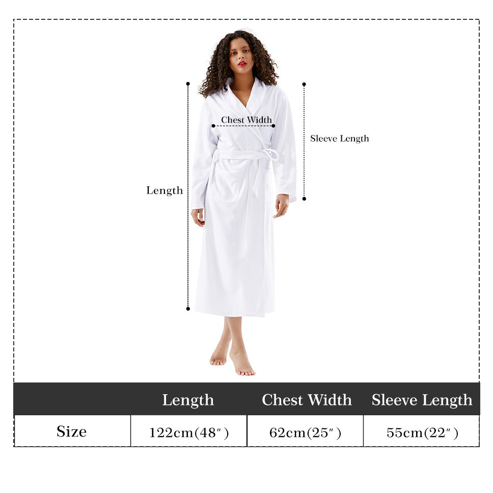 BTS BT21 Designed Women's Long Robe with 2 front pockets with all-over printed design