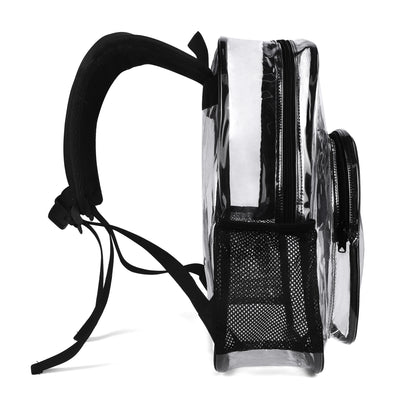 BTS OT7 Clear Backpack 17 Inch PVC Transparent Bookbag
